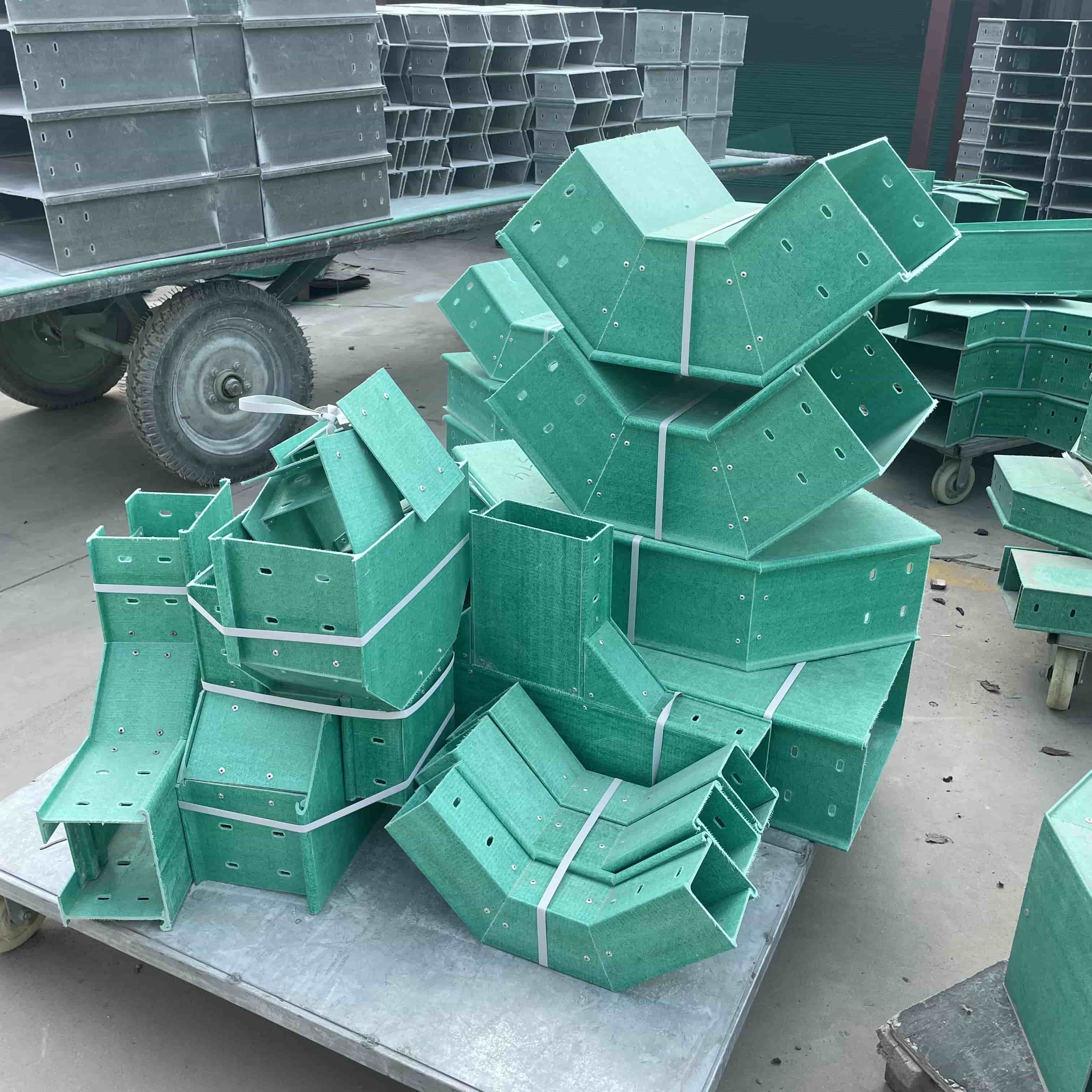 Glasfaser-Kabelrinne